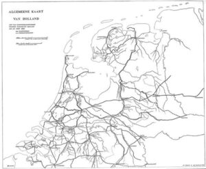 Net van Hoofdverkeerswegen 1816